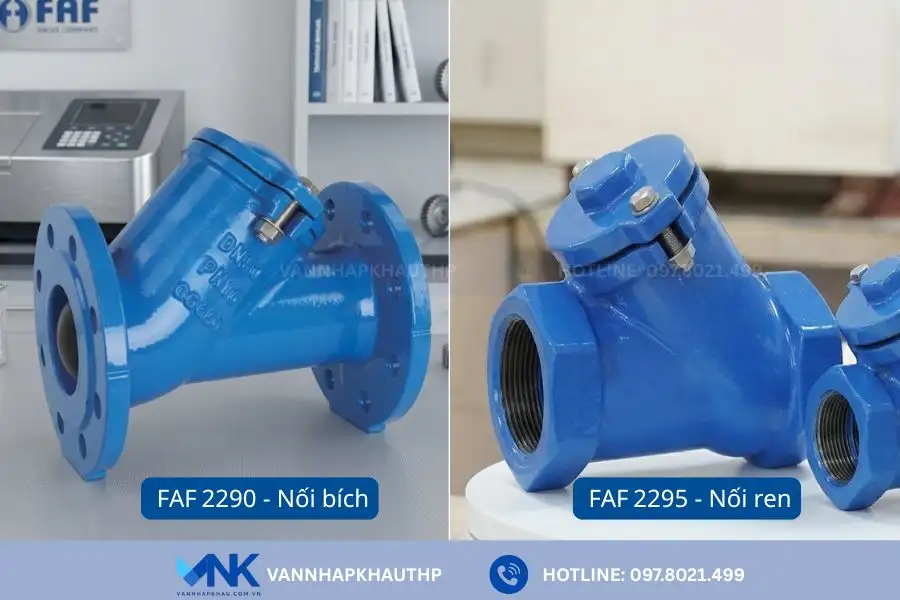 Sự khác biệt của van một chiều FAF 2295 và FAF 2290