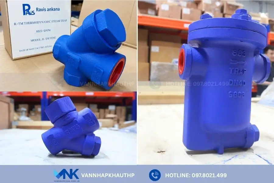 Bẫy hơi Ravis giá tốt, độ bền cao