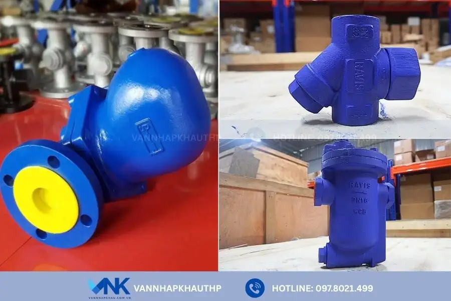 Bẫy hơi thép sở hữu nhiều ưu điểm nổi trội