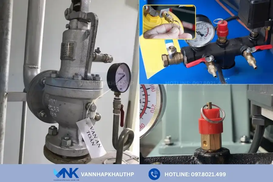 Van an toàn khí nén và các ứng dụng thực tế