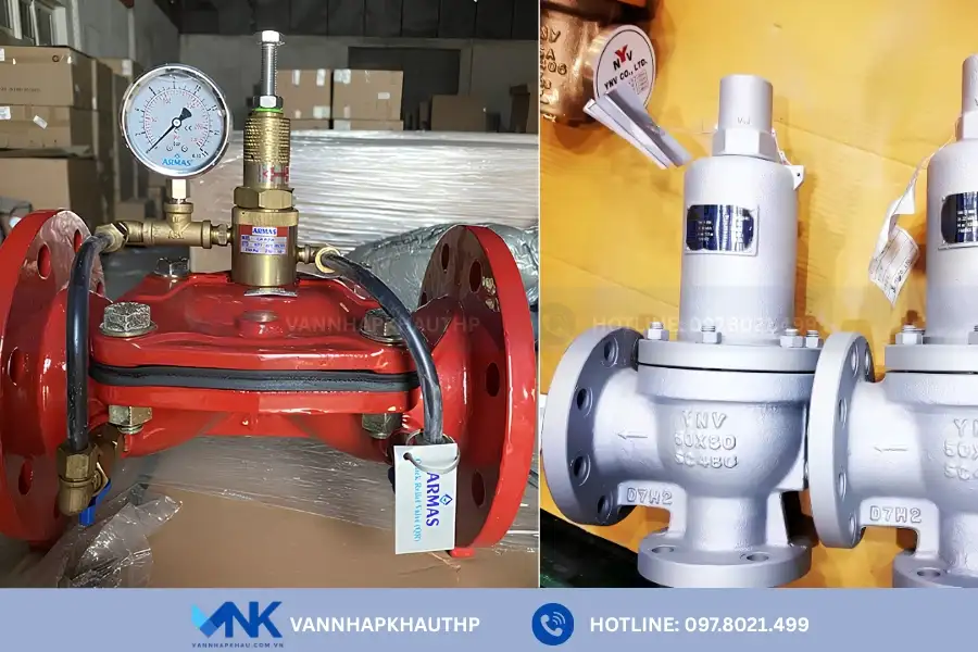 Van an toàn dùng trong hệ thống PCCC