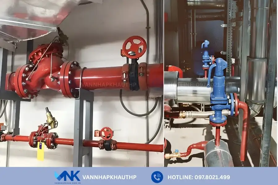 Van an toàn PCCC và ứng dụng thực tế