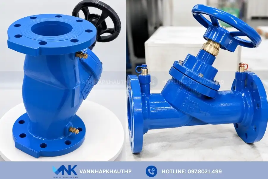 Van Nhập Khẩu sẵn kho các loại van cân bằng tĩnh giá tốt