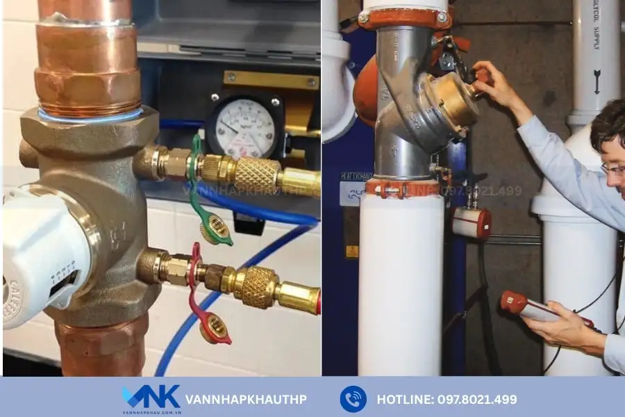 Van cân bằng tĩnh được dùng nhiều trong các hệ thống công nghiệp