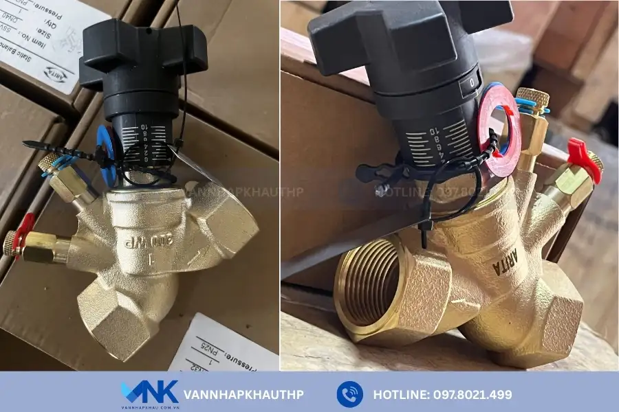 Van cân bằng tự động là loại van tự động cân bằng áp suất trong các nhánh đường ống