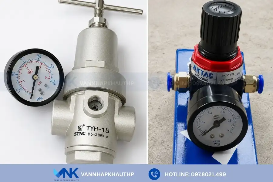 Mua van giảm áp khí nén chính hãng tại Van Nhập Khẩu