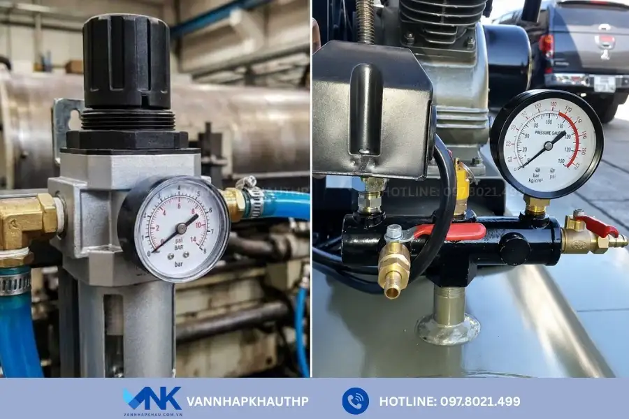 Lắp đặt van điều áp khí nén đúng chuẩn